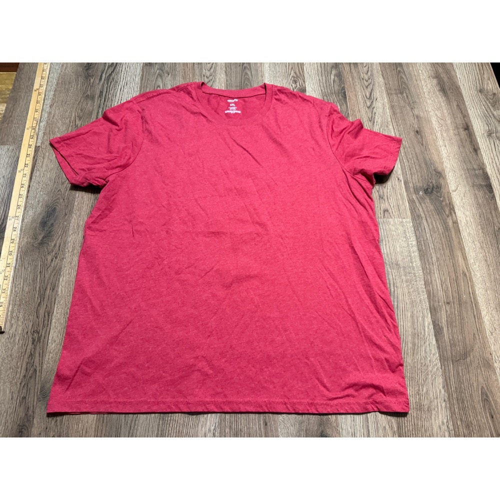 Sonoma Shirt Womens Size XXL Red Short Sleeve Shirt Crewneck Casual
